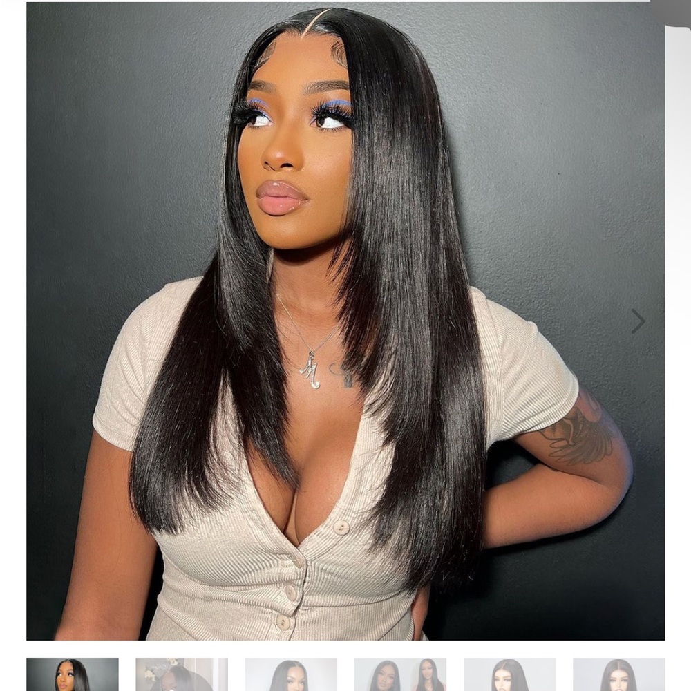 Tinahse Hair Wig 18 inch 6x5 pre cut lace
